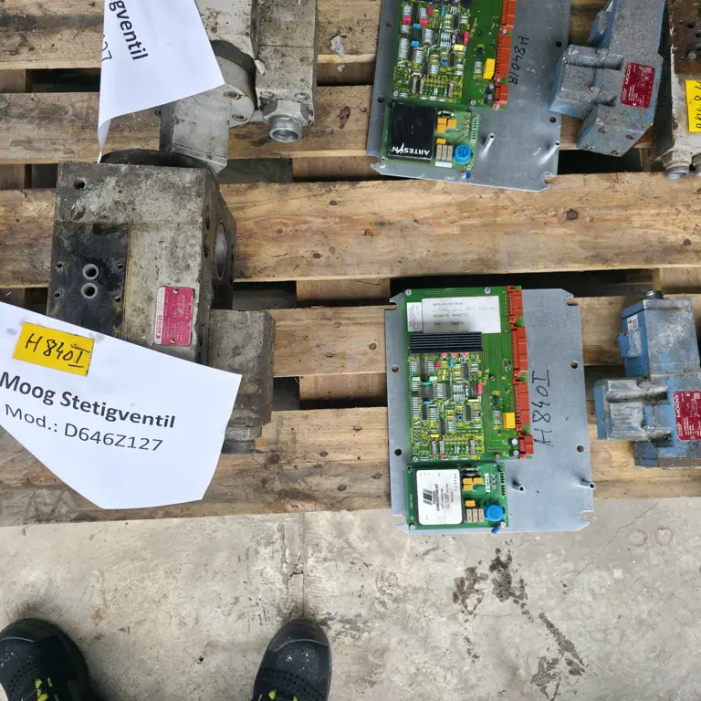 Stetigventil für Druckgießmaschine BÜHLER / MOOG D646Z127