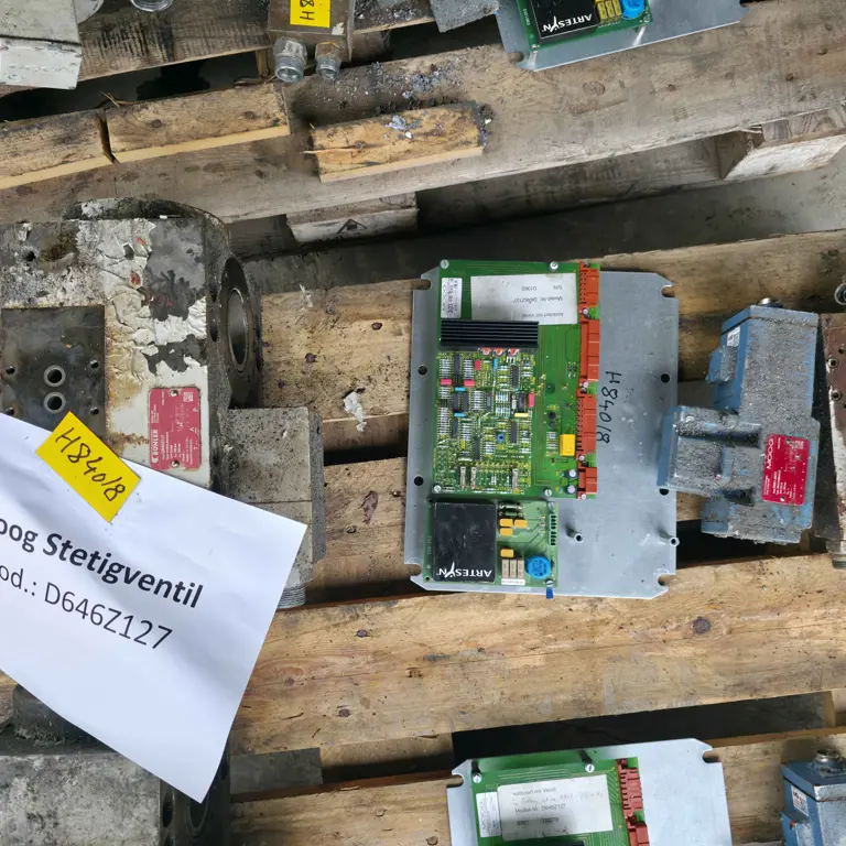 Stetigventil für Druckgießmaschine BÜHLER / MOOG D646Z127