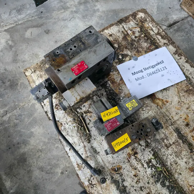 Stetigventil für Druckgießmaschine BÜHLER / MOOG D646Z4121