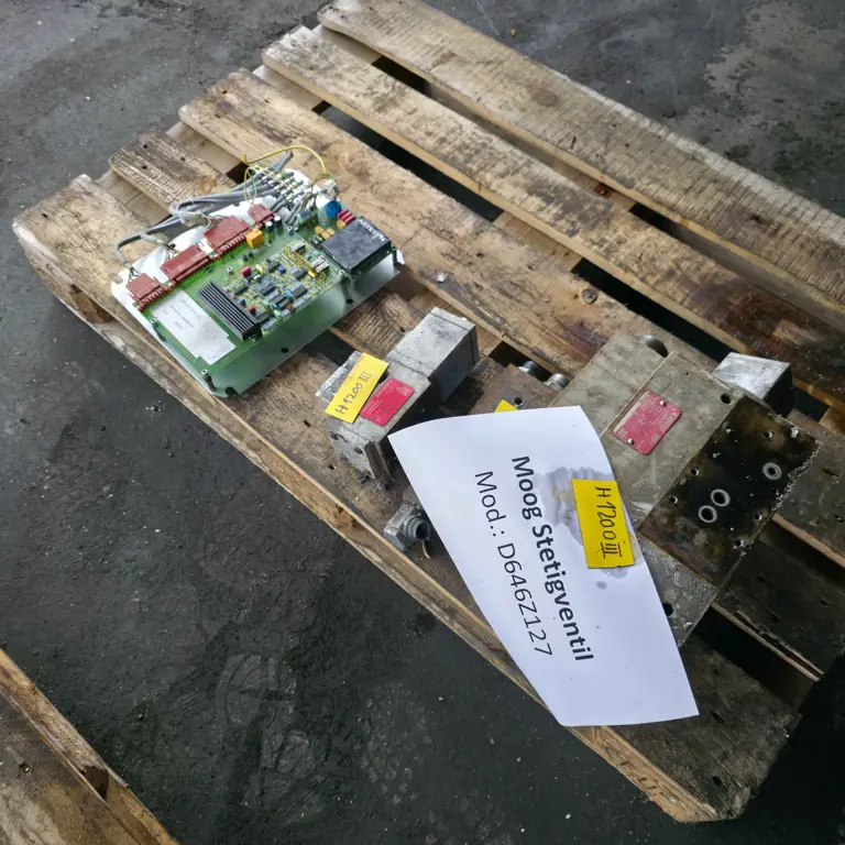 Stetigventil für Druckgießmaschine BÜHLER / MOOG D646Z127
