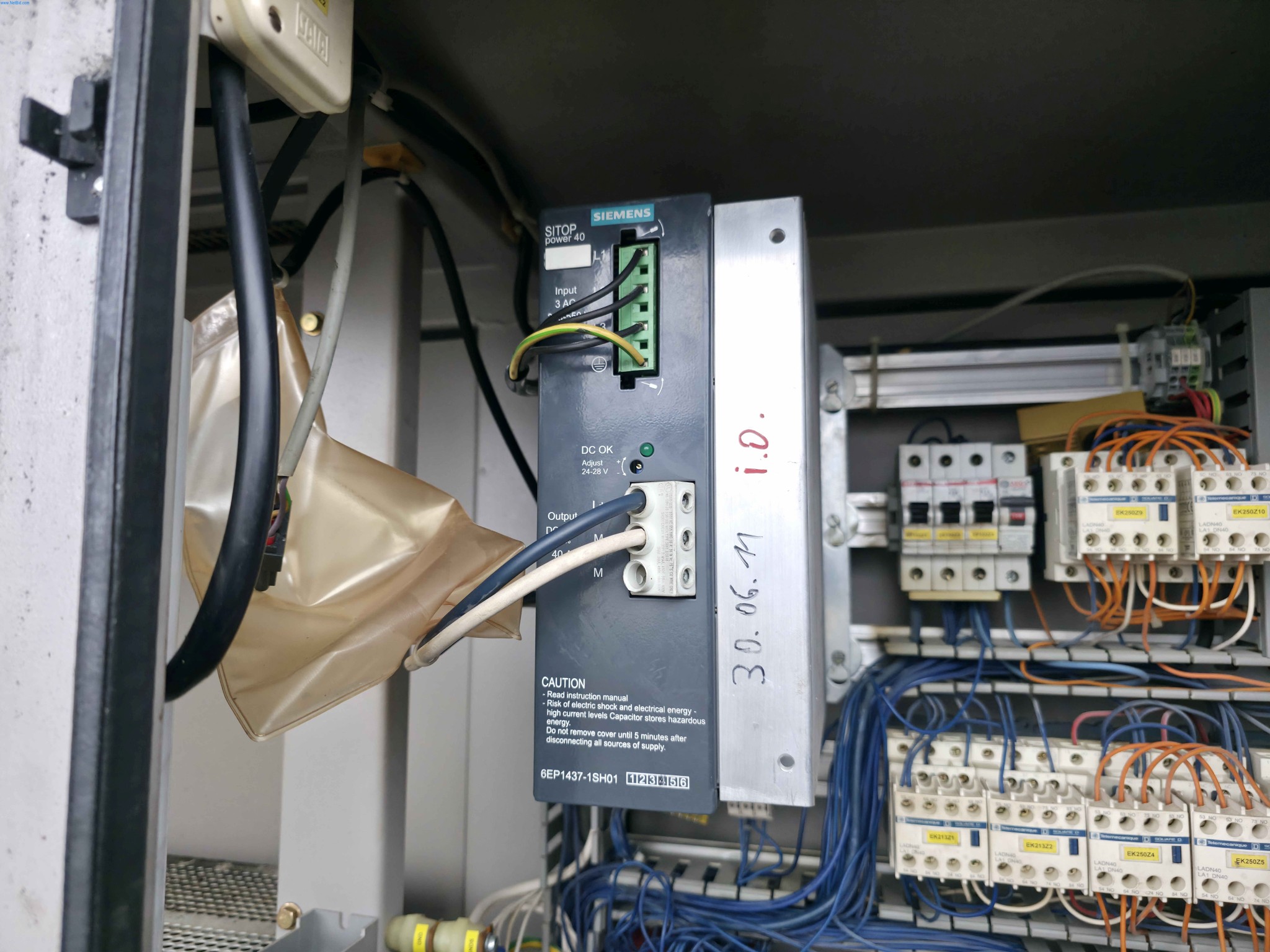 Control Cabinet / Control Panel BÜHLER – foto 5 – kavel bij NetBid, Nentershausen
