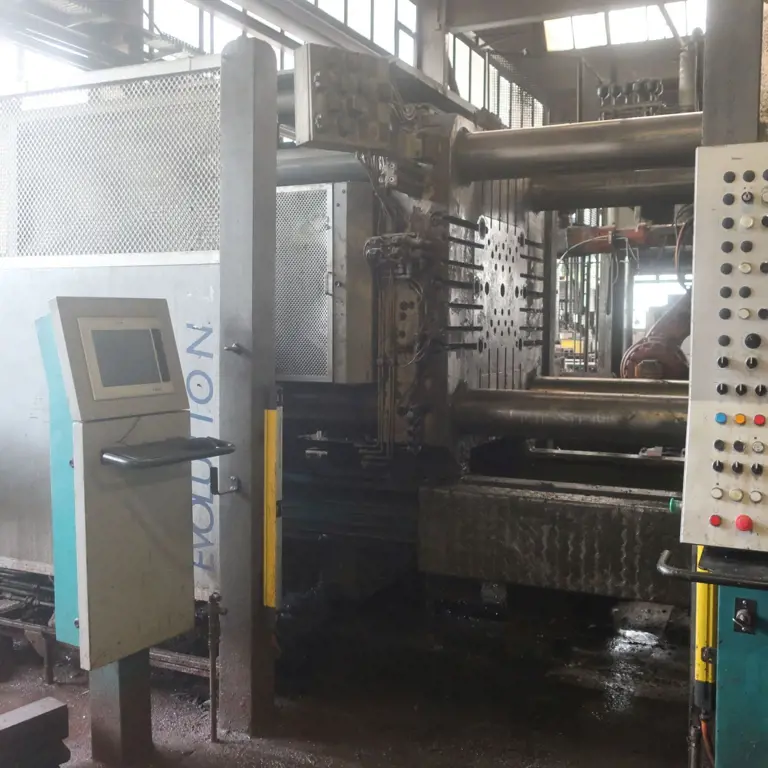 Die casting cell (84) Bühler GKUX Evolution B 120 DS