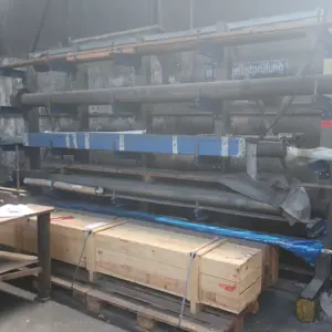 4 lfm. Cantilever storage rack SSI Schäfer KRS