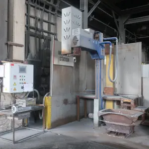 Melt treatment plant / foundry degassing unit Foseco Mark 10