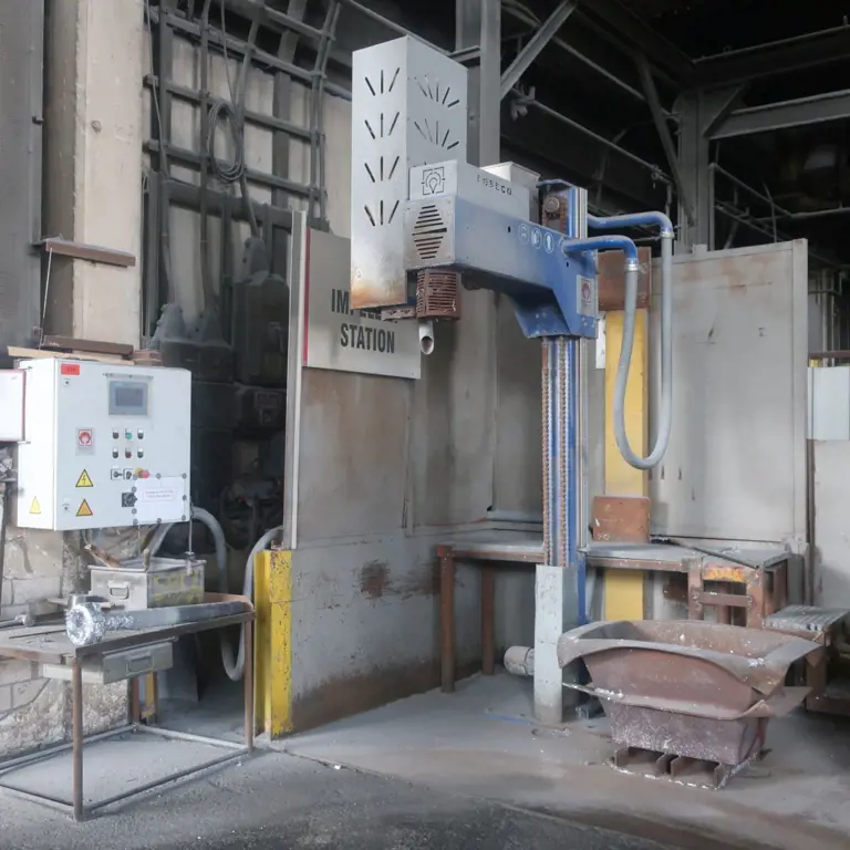 Melt treatment plant / foundry degassing unit Foseco Mark 10