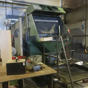 Solid blasting system Gläsner