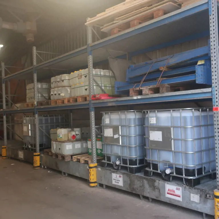 15 lfm. Estanterías para palés SSI Schäfer