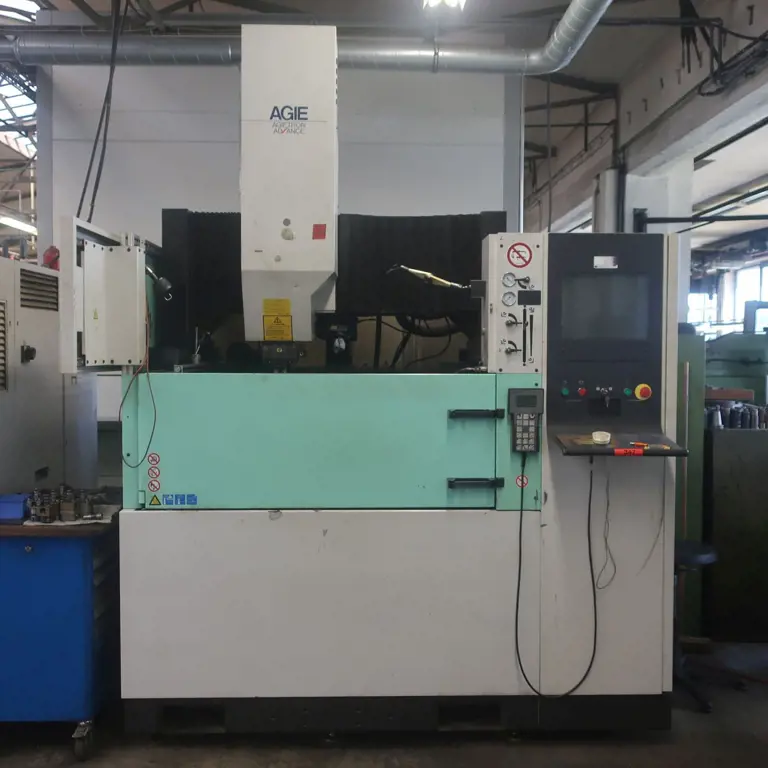 Die-sinking EDM machine Agie Agietron Advance 4 with C-Axis