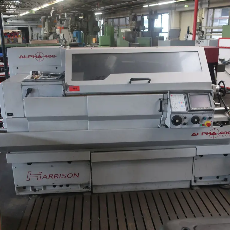 CNC lathe Harrison Alpha 400 Plus