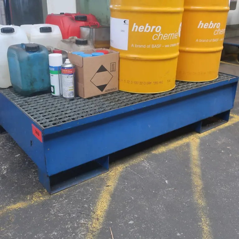 Hazardous goods drip tray