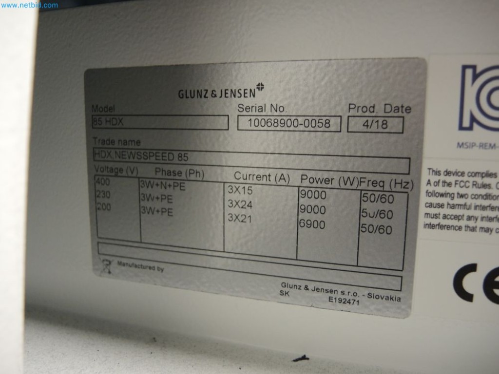 Produktionsmaschinen einer Druckerei-5