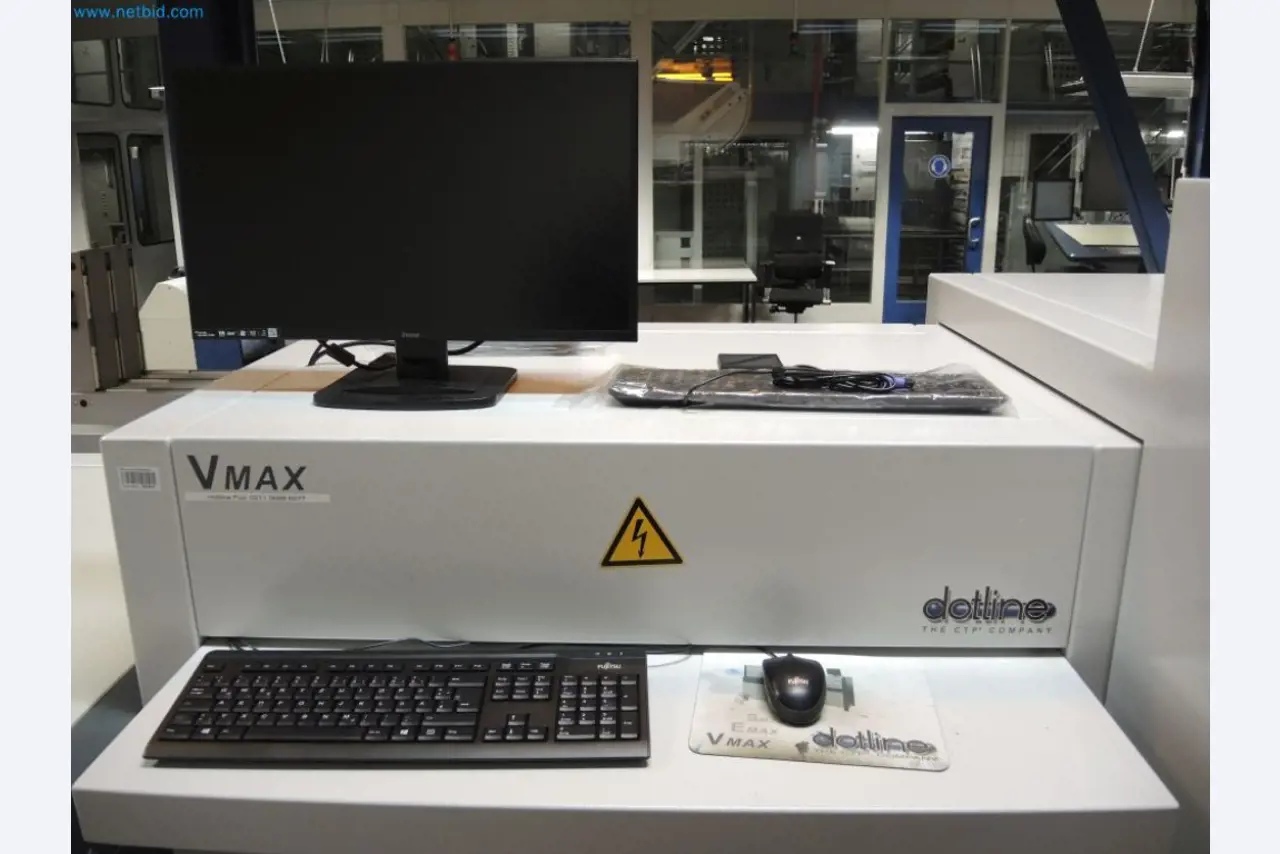 Máquinas de produção de uma empresa de impressão-4