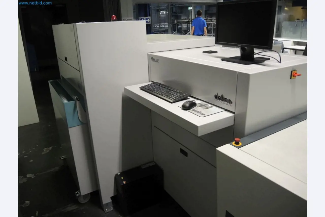 Máquinas de produção de uma empresa de impressão-2