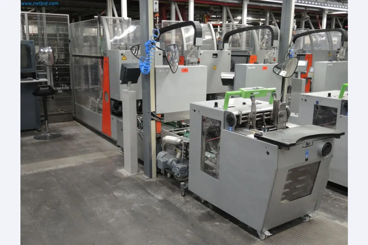 Máquinas de produção de uma empresa de impressão-1