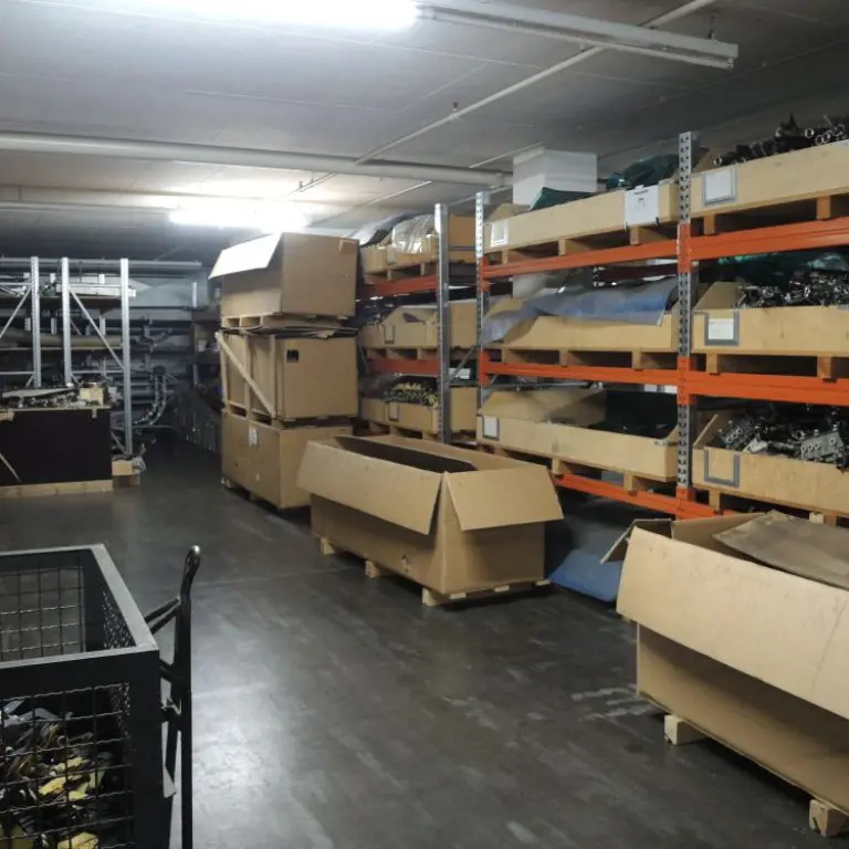 1 Posten Pallet racks