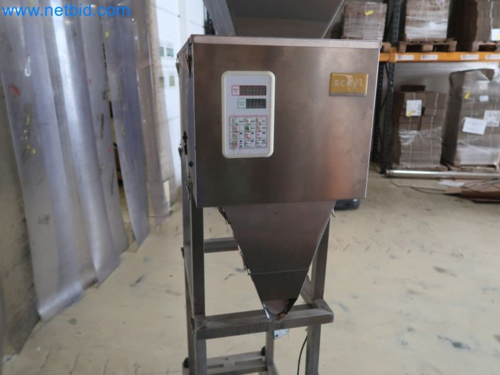 Sistemas de pesagem, enchimento e embalagem, máquinas, equipamento operacional e de escritório em bom estado de conservação-3