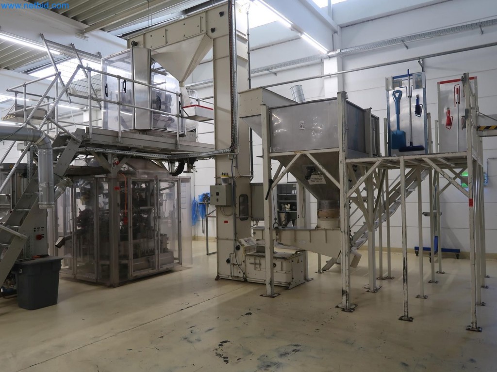 Sistemas de pesagem, enchimento e embalagem, máquinas, equipamento operacional e de escritório em bom estado de conservação-1