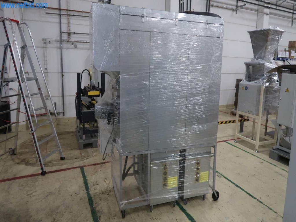 Sistemas de pesagem, enchimento e embalagem, máquinas, equipamento operacional e de escritório em bom estado de conservação-4