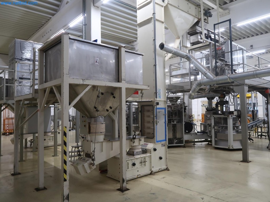 Sistemas de pesagem, enchimento e embalagem, máquinas, equipamento operacional e de escritório em bom estado de conservação-1