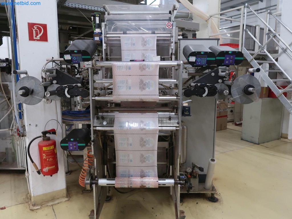 Sistemas de pesagem, enchimento e embalagem, máquinas, equipamento operacional e de escritório em bom estado de conservação-3