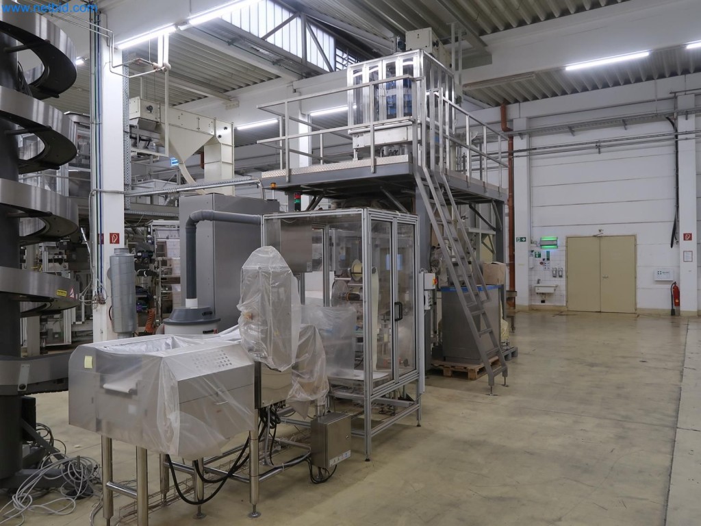 Sistemas de pesagem, enchimento e embalagem, máquinas, equipamento operacional e de escritório em bom estado de conservação-2