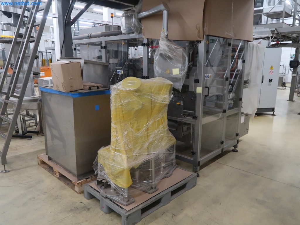 Sistemas de pesagem, enchimento e embalagem, máquinas, equipamento operacional e de escritório em bom estado de conservação-5