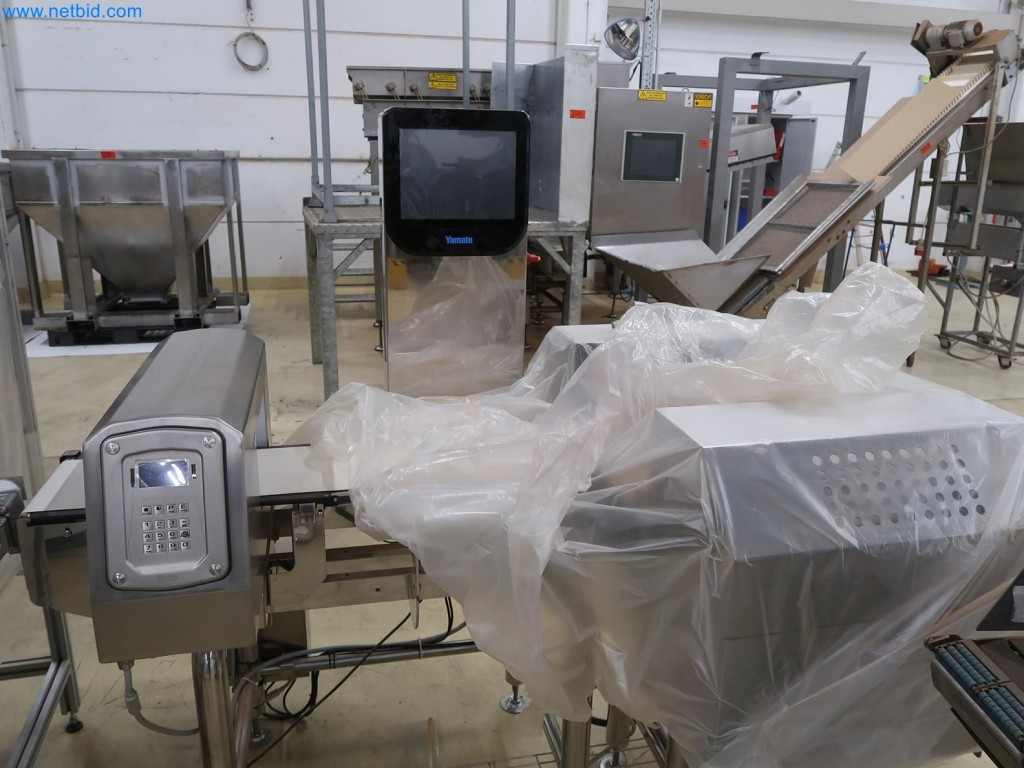 Sistemas de pesagem, enchimento e embalagem, máquinas, equipamento operacional e de escritório em bom estado de conservação-8