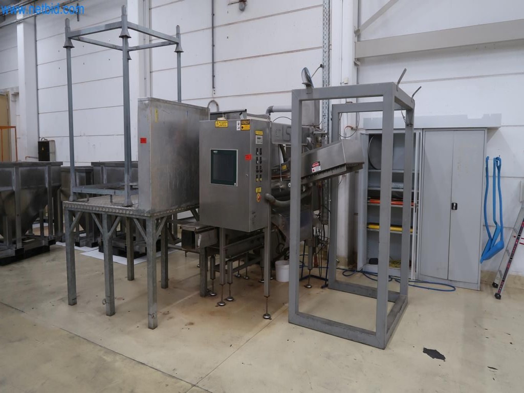 Sistemas de pesagem, enchimento e embalagem, máquinas, equipamento operacional e de escritório em bom estado de conservação-6