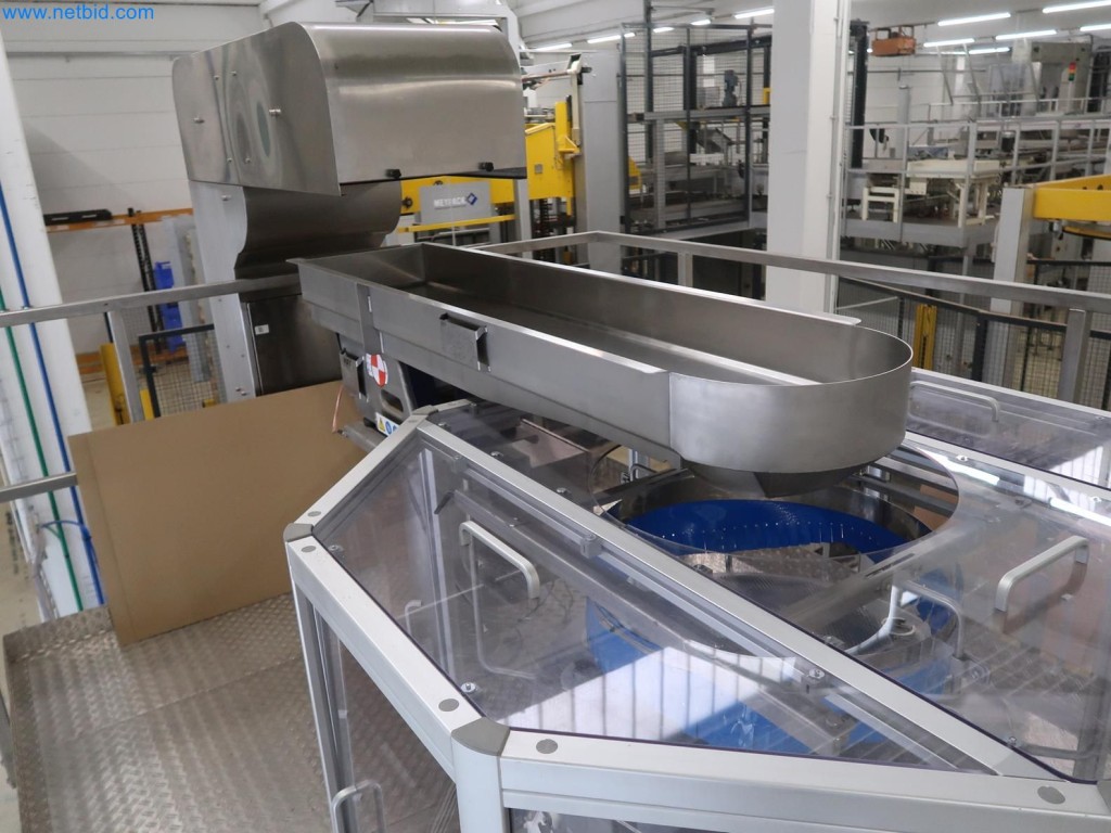 Sistemas de pesagem, enchimento e embalagem, máquinas, equipamento operacional e de escritório em bom estado de conservação-6