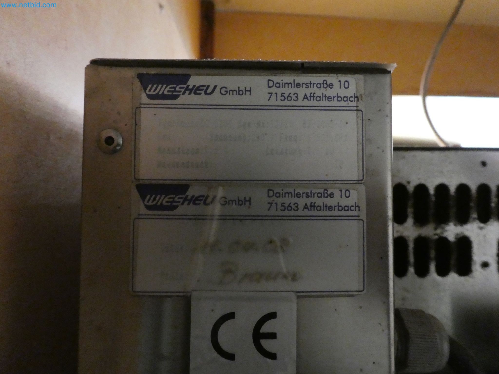 Operating and office equipment of a bakery-3