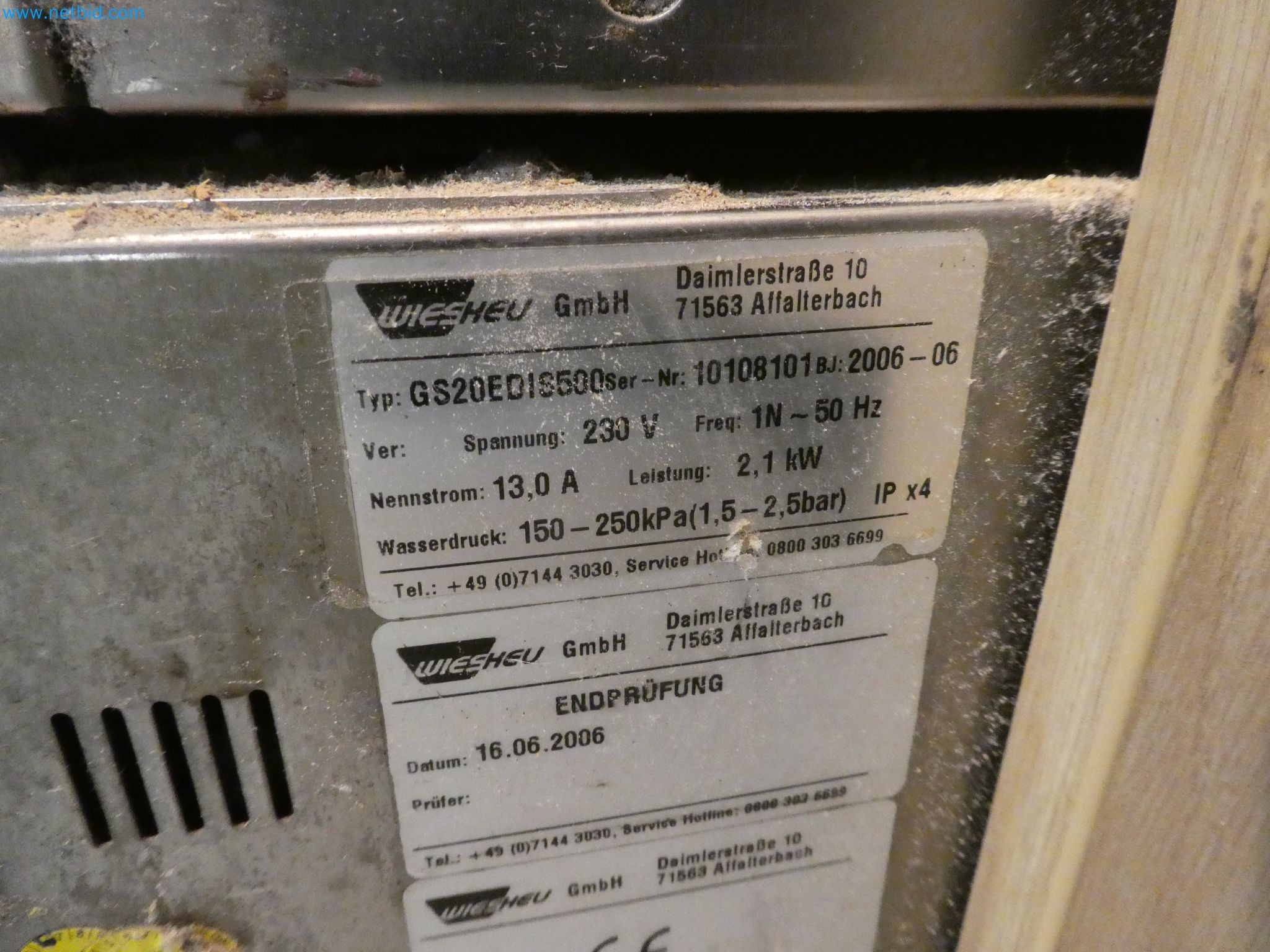 Operating and office equipment of a bakery-6