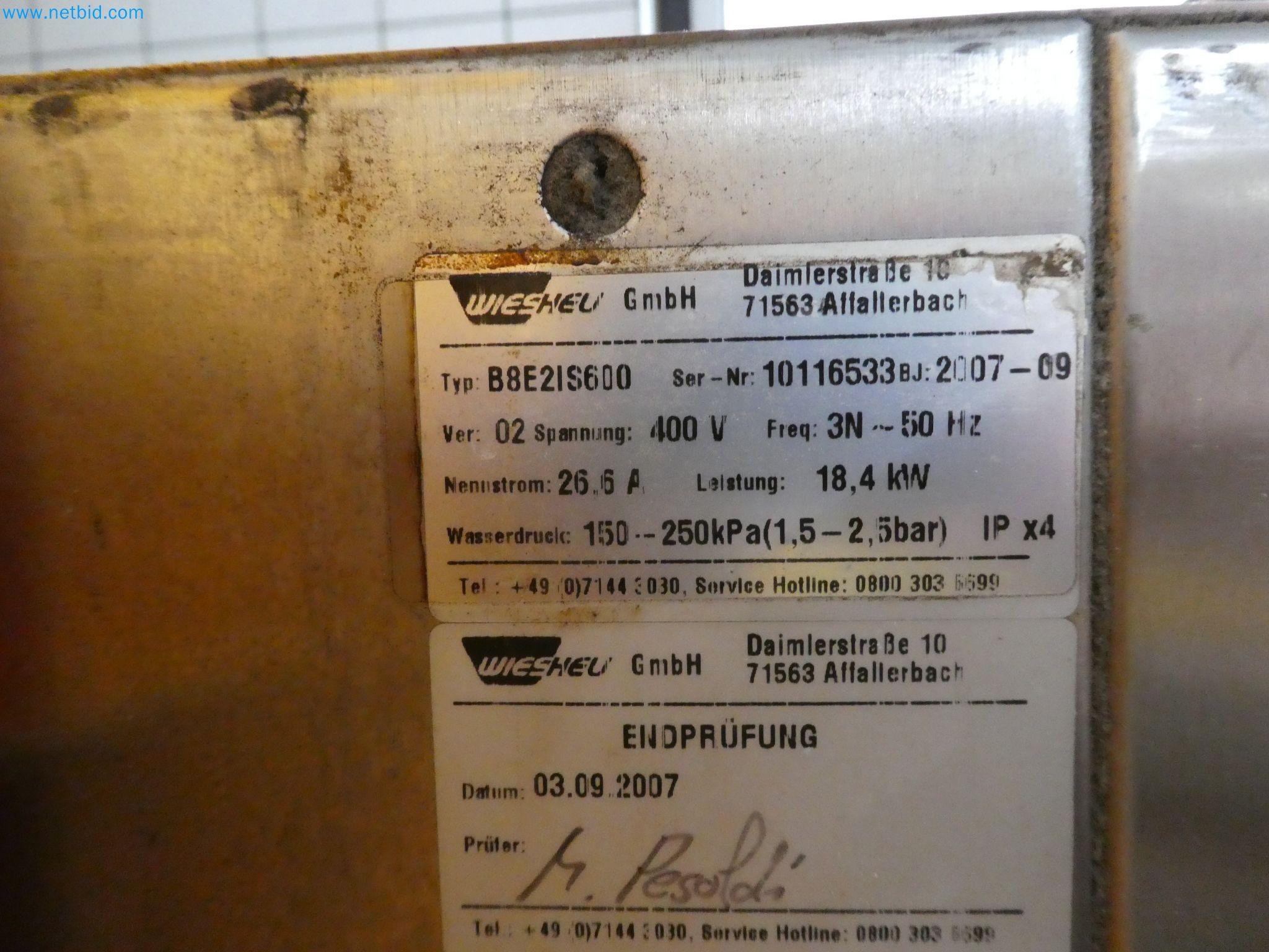 Betriebs- und Geschäftsausstattung einer Bäckerei-3