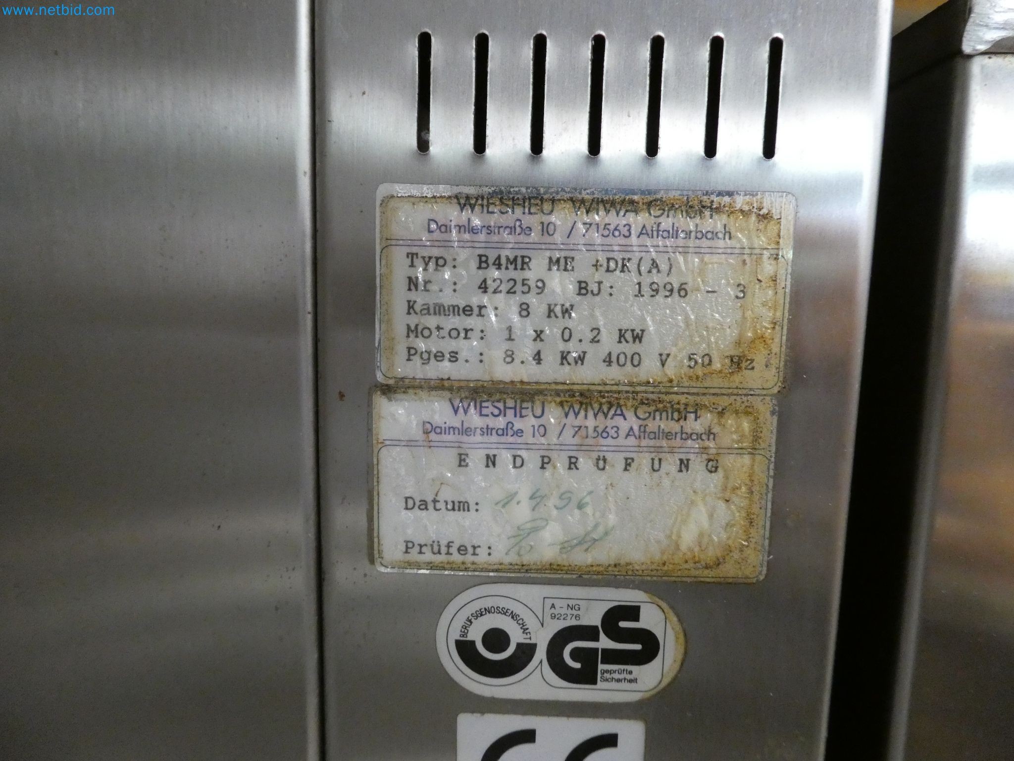 Operating and office equipment of a bakery-4