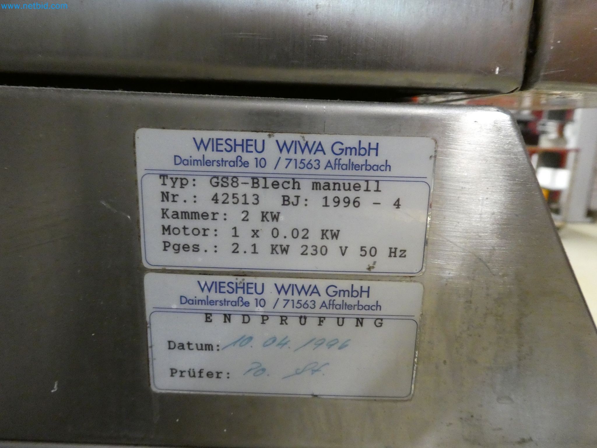 Operating and office equipment of a bakery-5