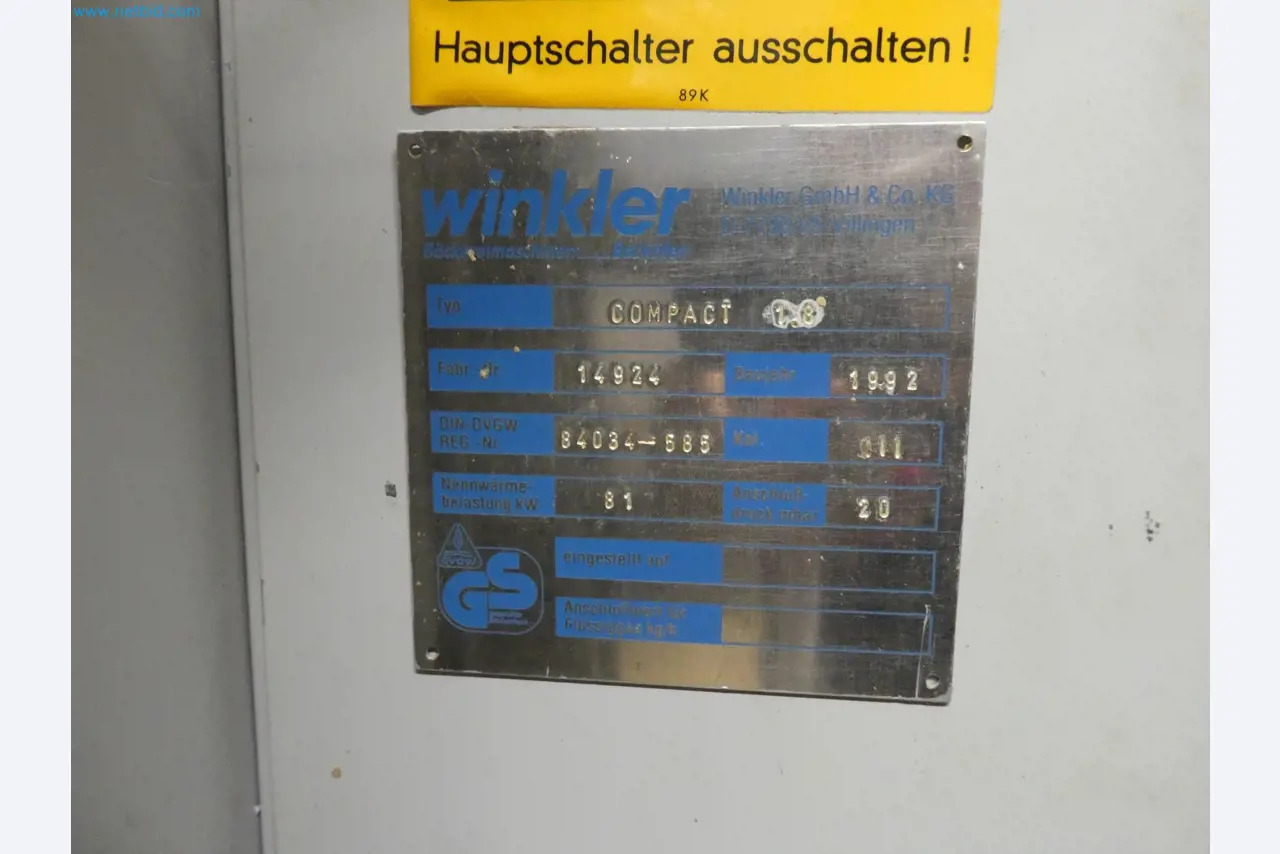 Operating and office equipment of a bakery-13