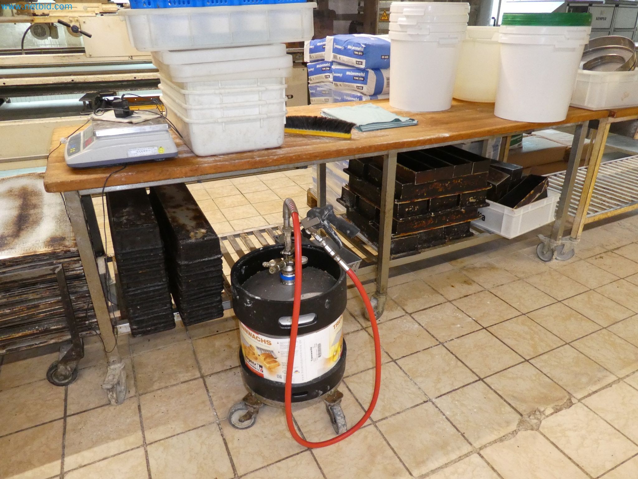 Operating and office equipment of a bakery-6