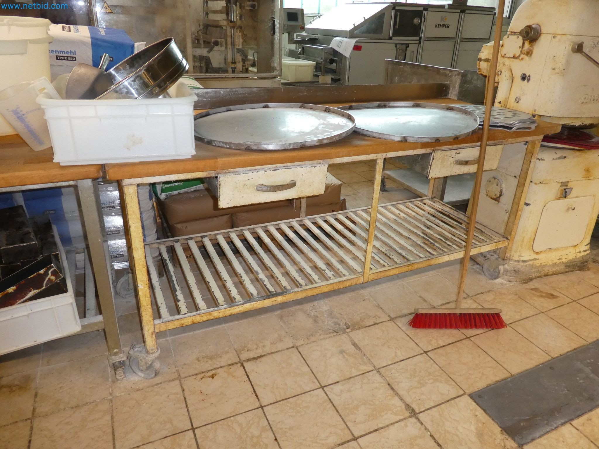 Operating and office equipment of a bakery-8