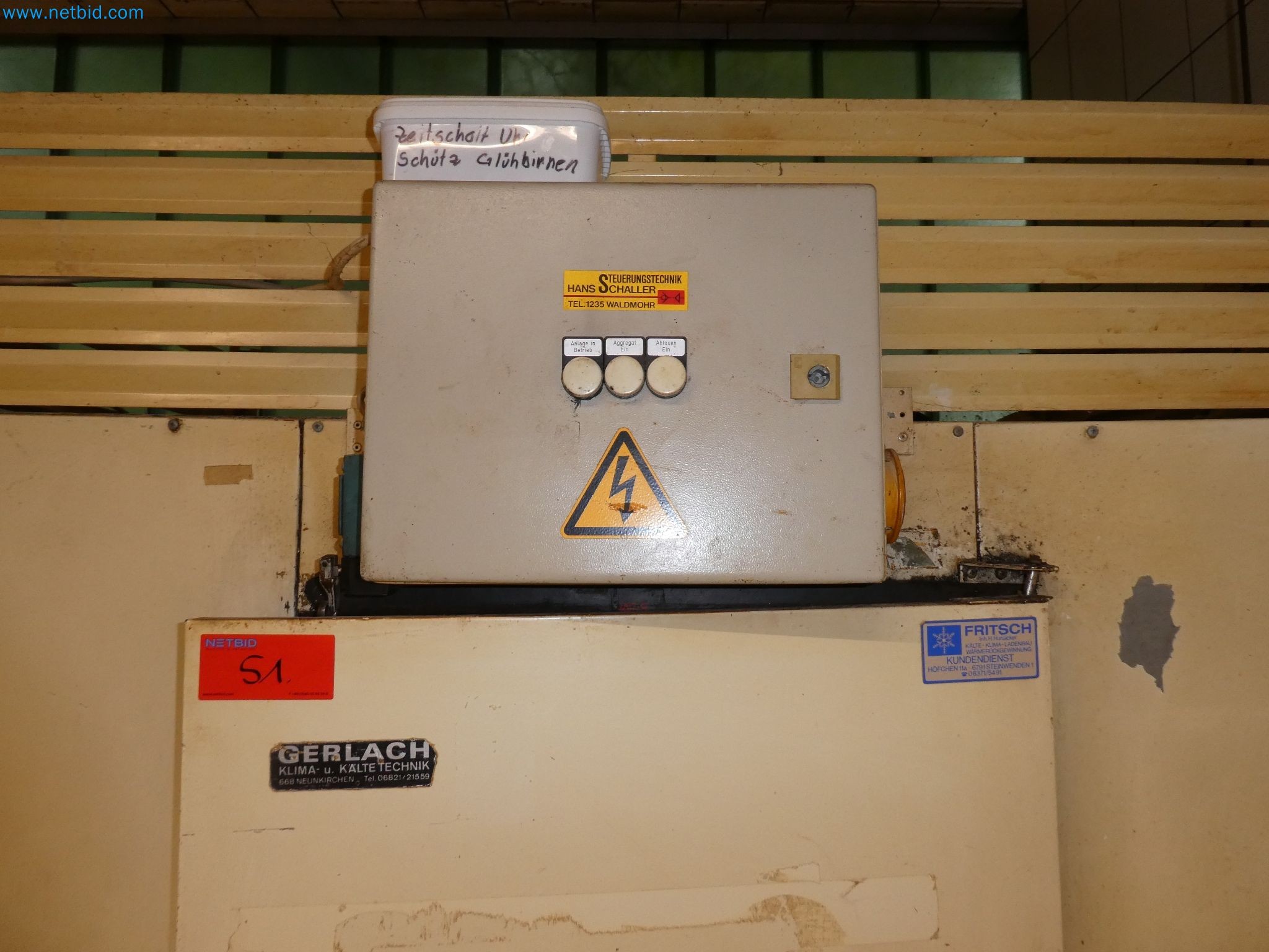 Operating and office equipment of a bakery-3