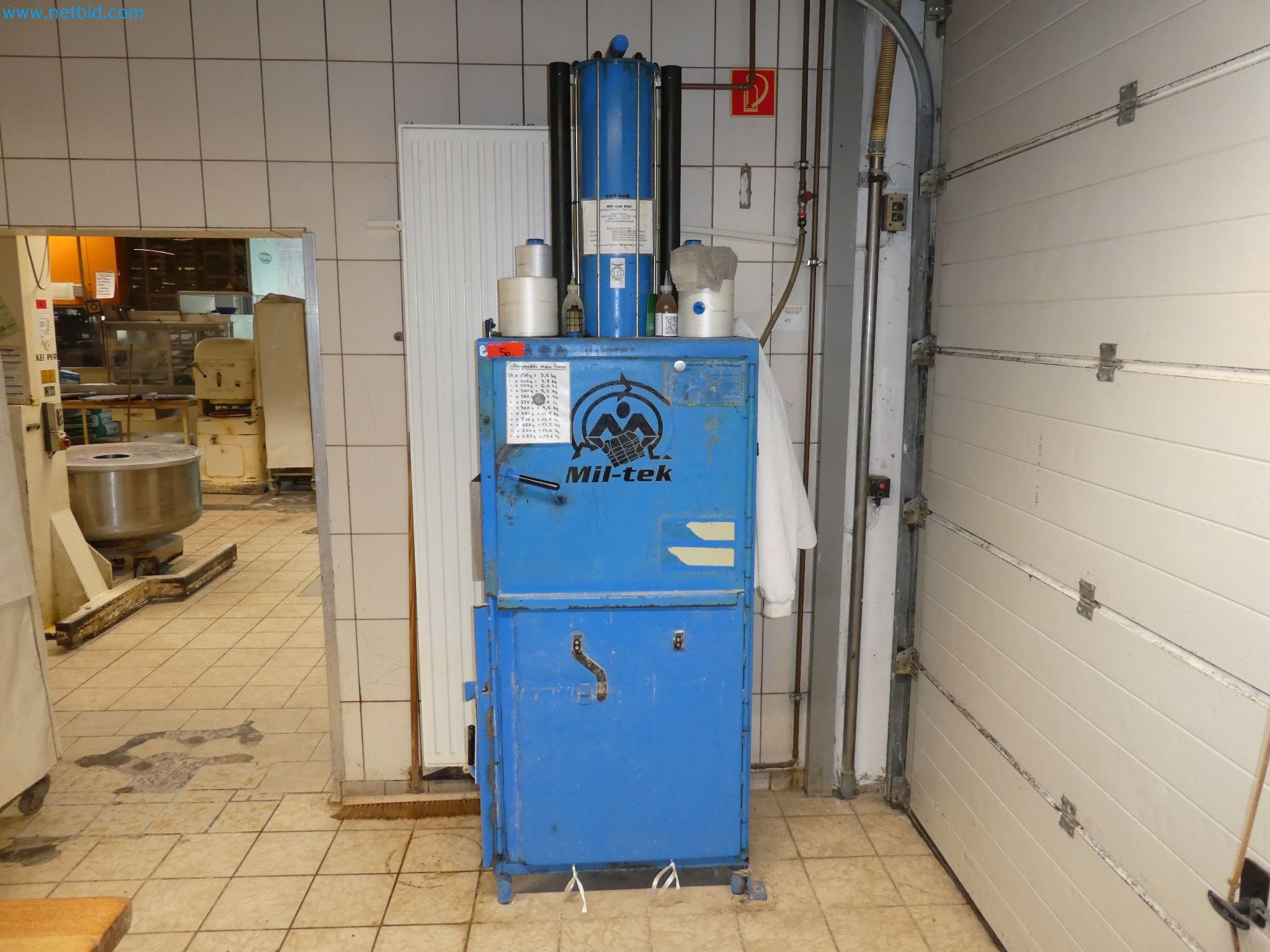 Operating and office equipment of a bakery-1