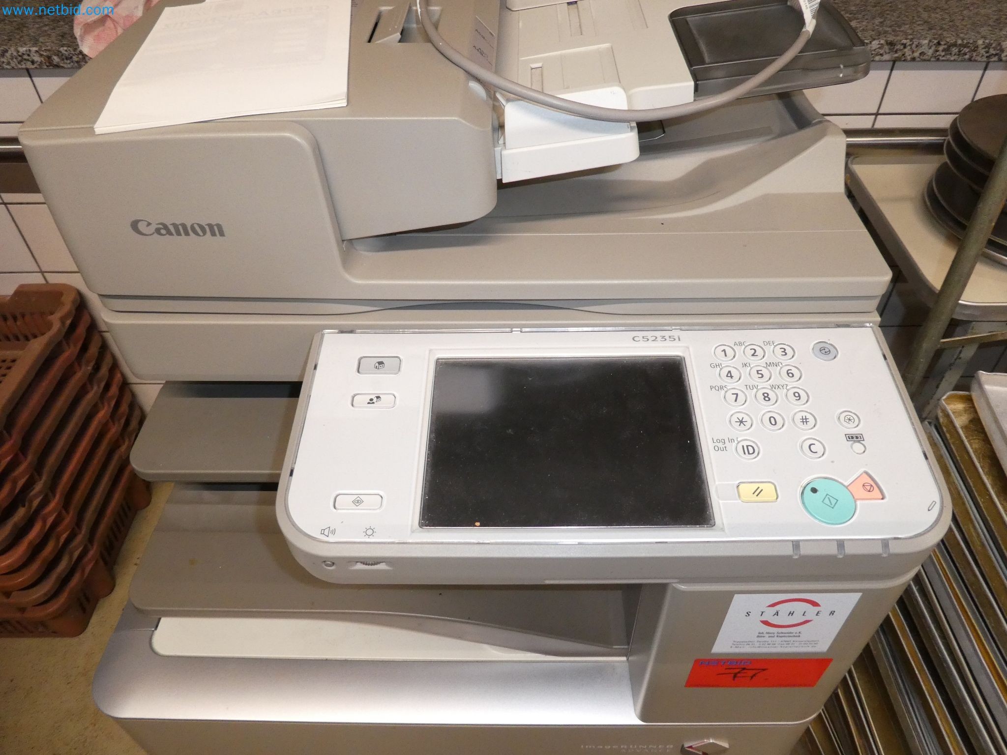 Operating and office equipment of a bakery-2