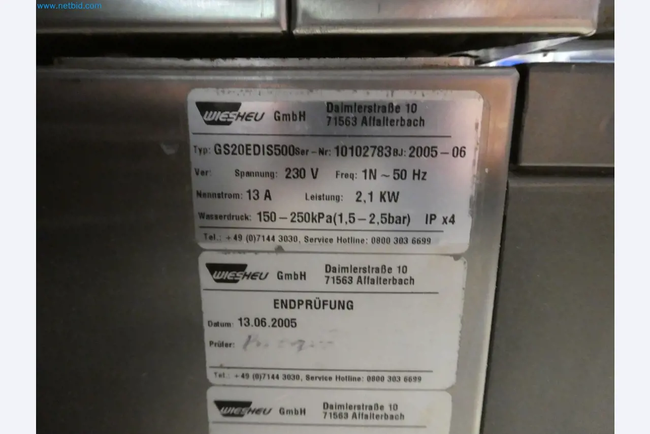 Operating and office equipment of a bakery-2