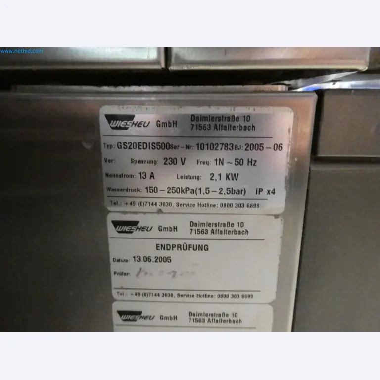 Operating and office equipment of a bakery-2