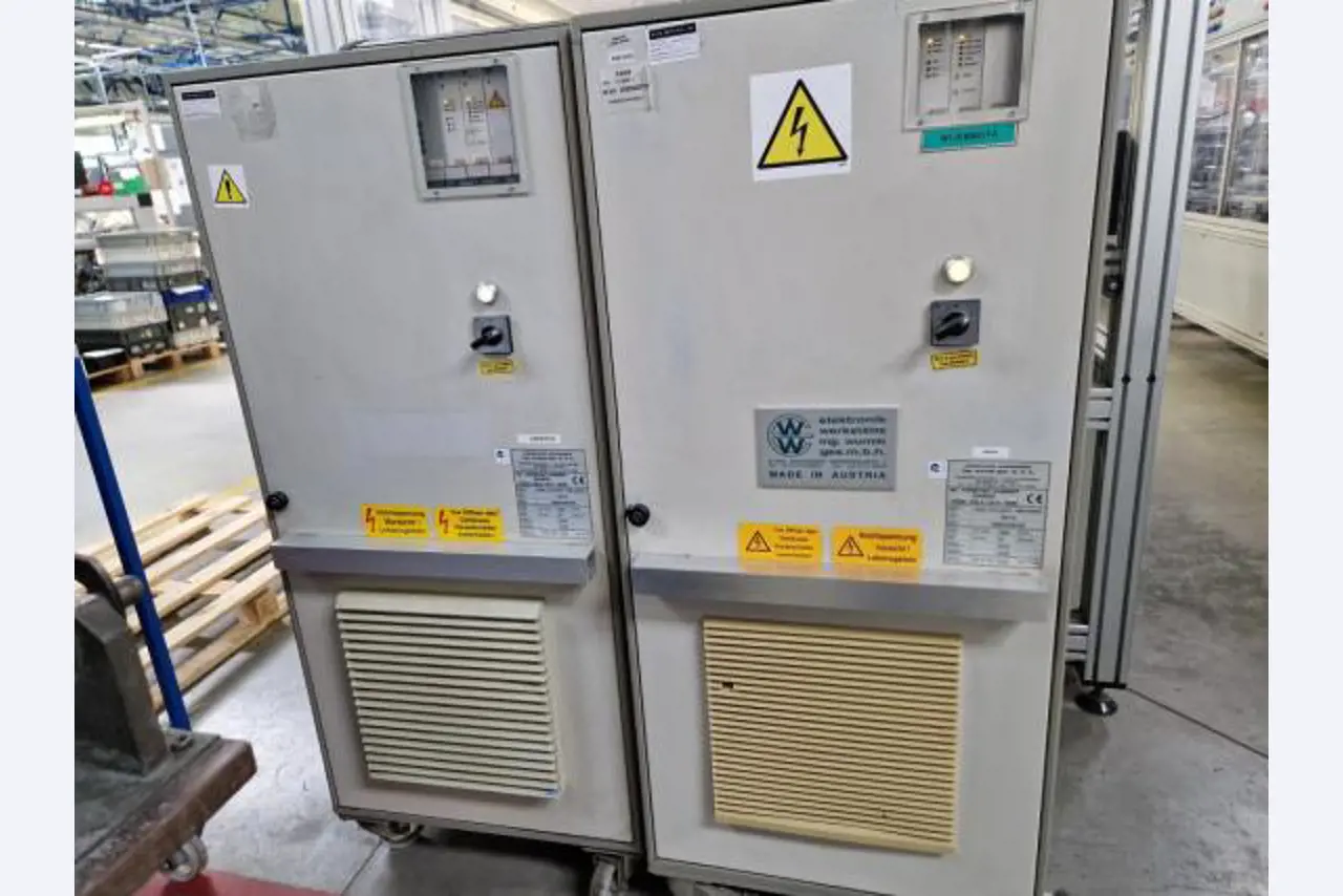 Machines from a plant producing surge protection devices-16