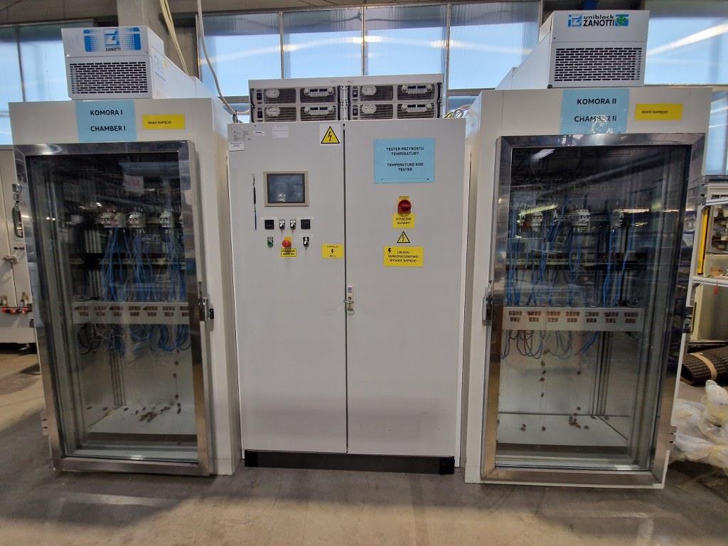 Machines from a plant producing surge protection devices-1