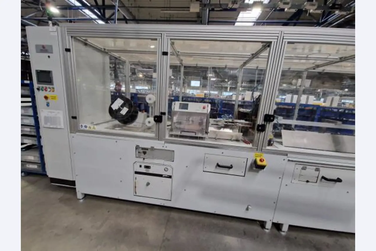 Machines from a plant producing surge protection devices-7