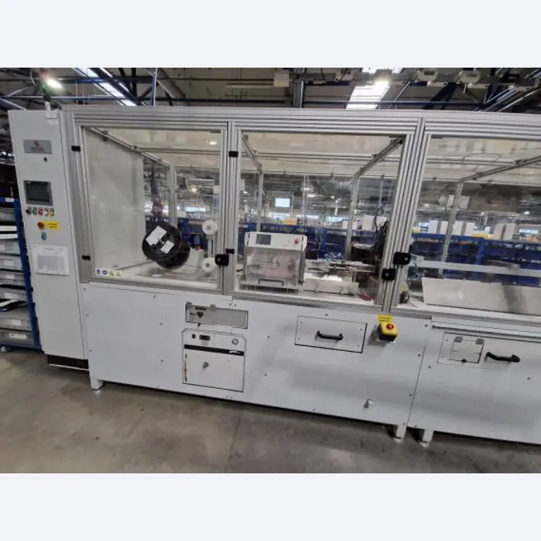 Machines from a plant producing surge protection devices-7