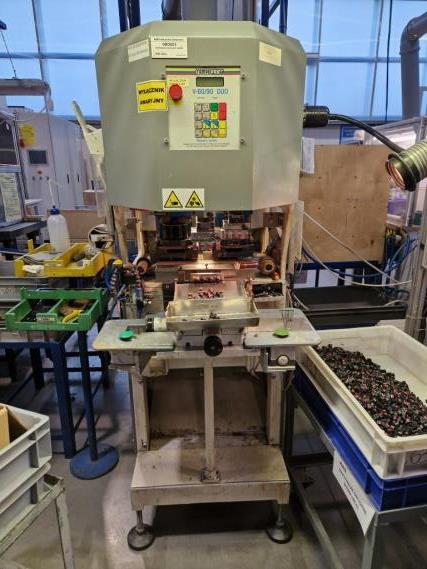 Machines from a plant producing surge protection devices-8