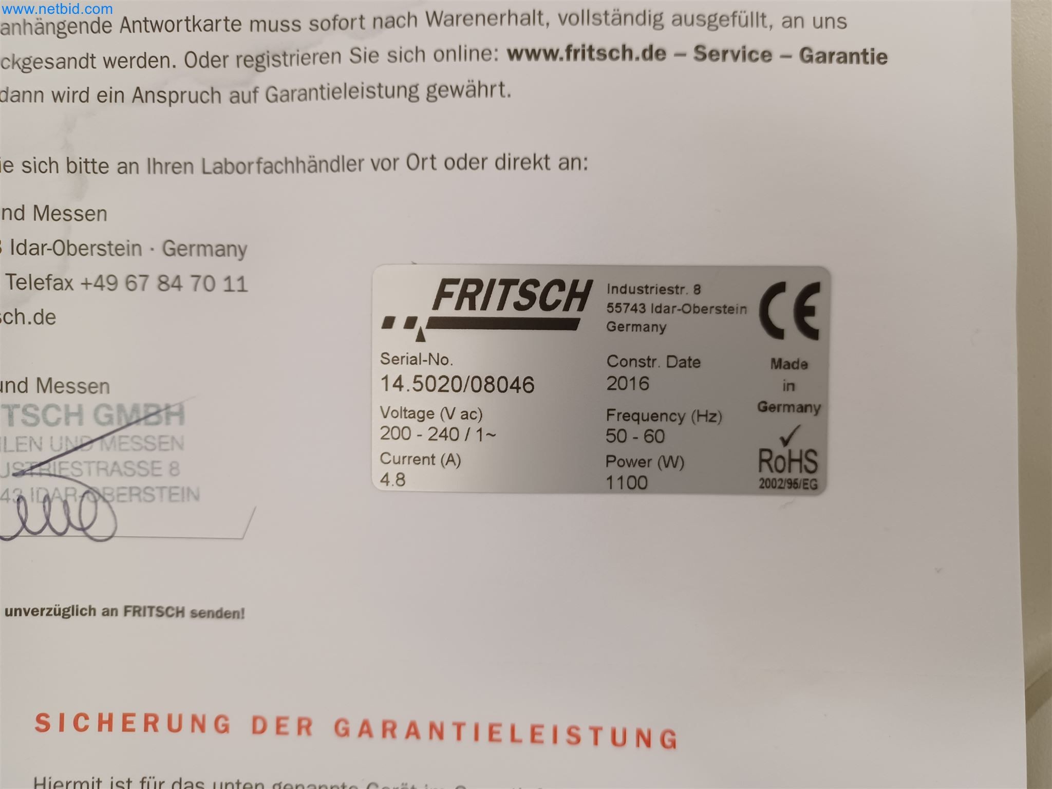 Laboratory equipment / Extensive storage technology and inventories / Osmosis systems and much more.-4