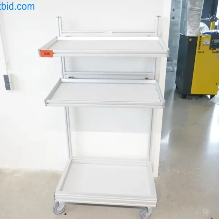 Shelf trolley FM Alu-Profilsystem