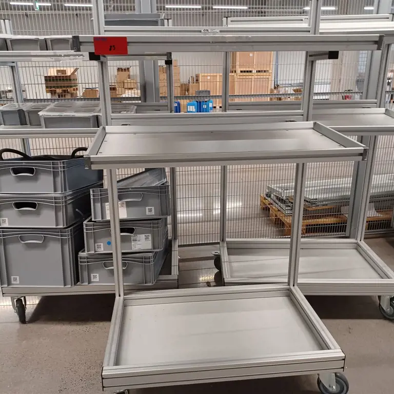 3 System shelving FM Alu-Profilsystem